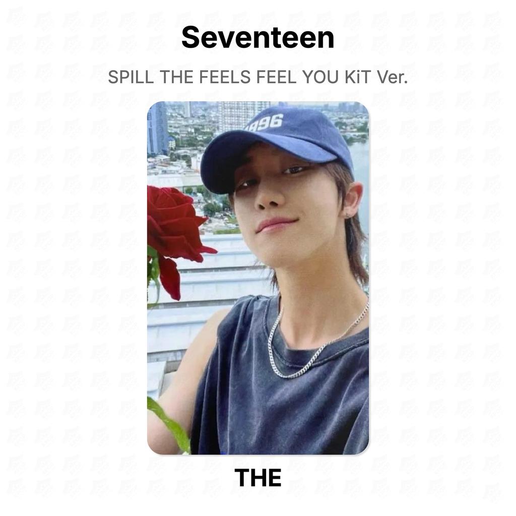 Seventeen SPILL THE FEELS FEEL YOU KiT Ver. Official Photocard