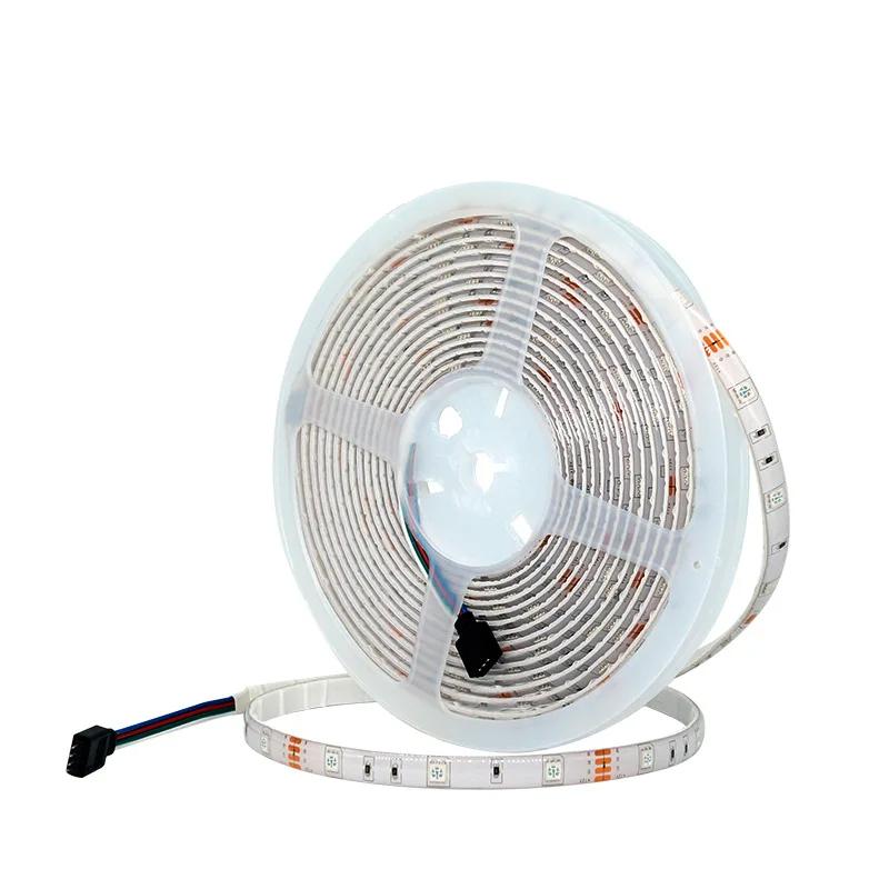 LED RGB Light Strip 5M 12V SMD5050 Waterproof Flexible LED Lamp Tape Diode For Living Room Bedroom Party Bar Decoration