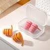 Three Layers Silicone Noise Reduction Earplugs Waterproof Swimming Ear Plug Soft Comfortable Sound Insulation Sleeping Earplugs
