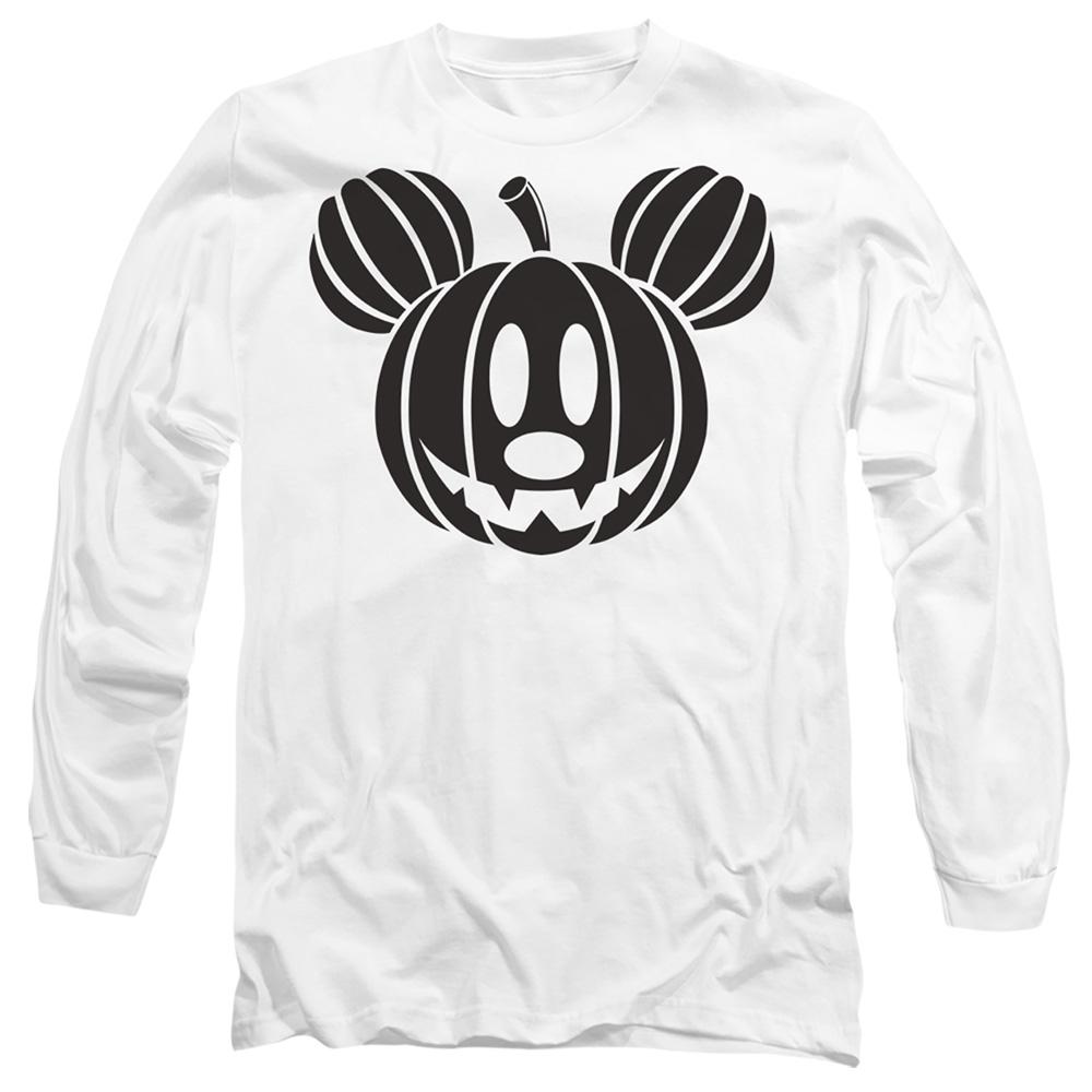 Disney Unisex Adult Mickey Mouse Pumpkin Head T-Shirt