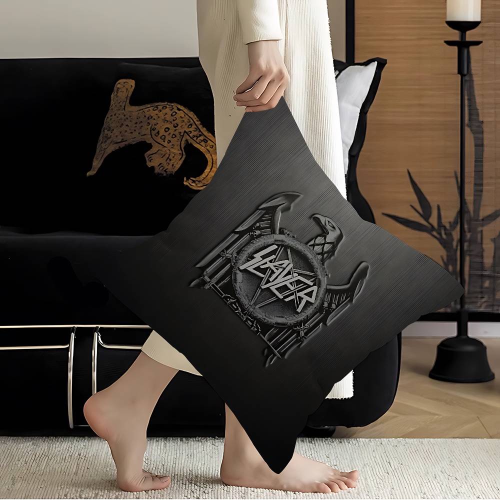SSlayers Band Decorative Room Aesthetics Pillow Case Home Decor Bedroom Sofa Bed Couch Pillow Cover X