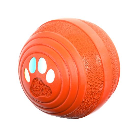 Interactive Dog Ball Smart Toy with 4 Modes Small Medium Dogs Automatic Rolling Bouncing Waterproof Rechargeable Dog Toy