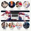 1Pc Spiderman Web Warriors Gaming Mouse Pad Keyboard Desk Mat Non-slip Rubber Lock Edge Waterproof Computer Mousepad for Office Home Decor S113
