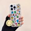 Magnetic Cute Cartoon Tamagotchis Phone Case for iPhone 17 16 15 14 13 12 11 8 7 Plus Pro Max X XR XSMax Soft Clear Tpu Cover