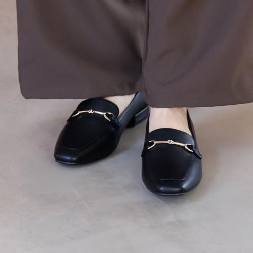 HIMIKO / Himiko / Bit motif loafers / 640003 Black 265