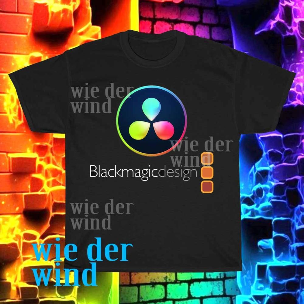 

New Blackmagic Design Logo Men s T-shirt funny size S to 5XL M