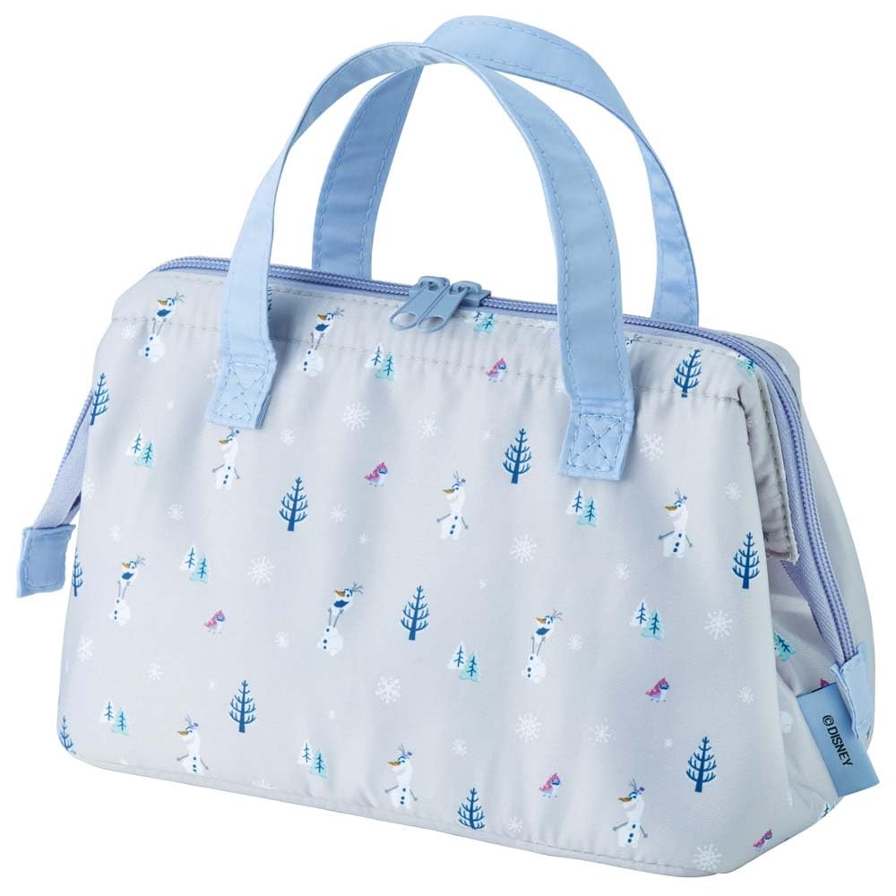

Skater Lunch Bag, Insulated, Clasp Closure, Women s, Disney, Frozen, Olaf, KGA1-A