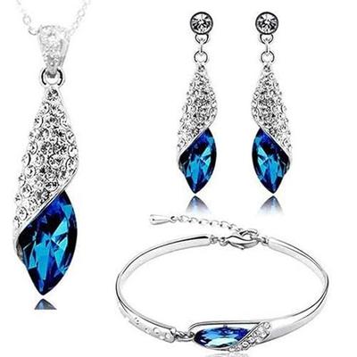 Valentine Gift Italian Designer Non Precious Metal Jewellery Set for Women