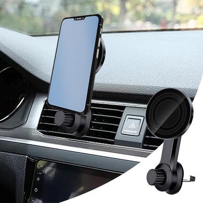 Magnetic Phone Holder for Car Vent Adjustable Auto Cellphone Cradle Strong Magnetic Car Mobile Phone Cradle for RV Truck Sedan