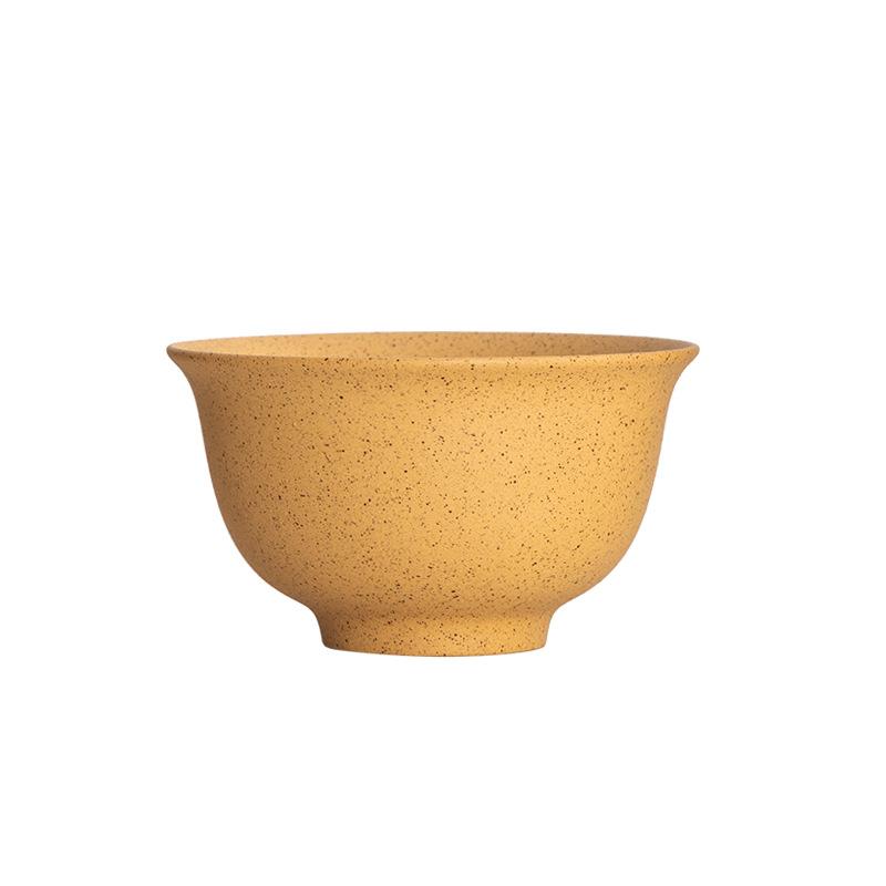 High-grade purple sand teacup single cup light luxury household kung fu tea set tea drinking tea cup master cup personal use