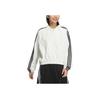Adidas 3-Stripes Series Striped Design Sports Casual Hoodie Jacket Women Jackets White JW4644