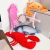 Fish Aquarium Ocean Animal Plush Toy Marine Park Squid Crab Plush  Kids Toy