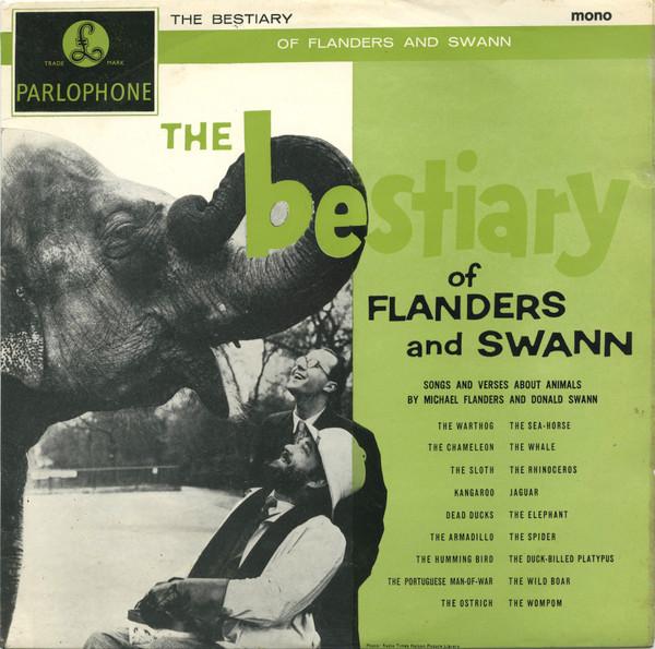 

LP Record MICHAEL FLANDERS DONALD SWANN Bestiary Of Flanders And Swann PMC1164 Parlophone UK Childrens Used