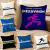 Fashion I-Intellivision Pillow Case Anti-dustmite Invisible Zipper Sofa Bed