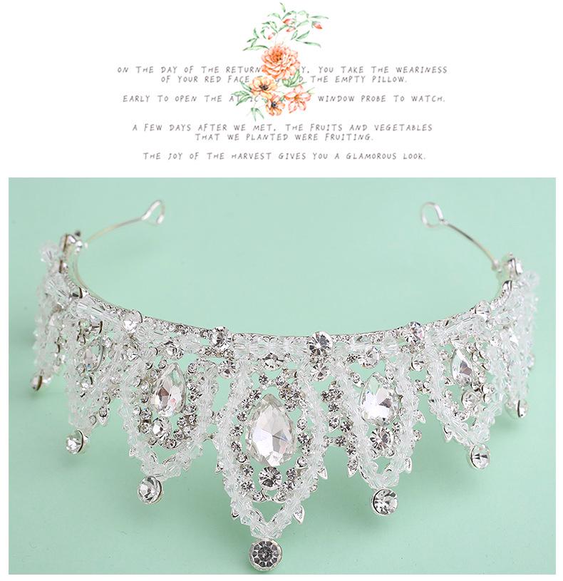 Frozen Elsa Princess Crown Crystal Headband for Girls - Kids' Birthday Gift