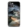 Black Mountain Peak Phone Case Cover for iPhone 17 16 15 14 13 12 11 Pro Max 17 Air Plus Shockproof Soft TPU Shell Fundas Capas