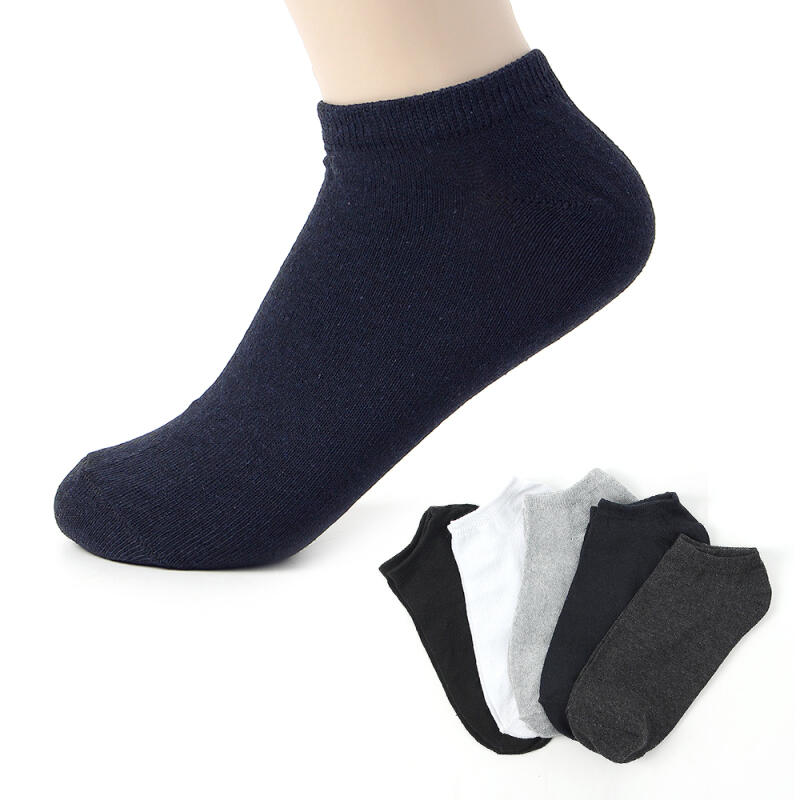 10 Pairs of Standard Men's Ankle Socks (Mixed)