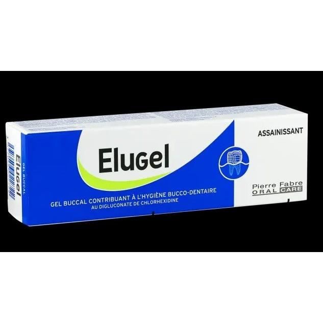 Gel Dentaire - ELGYDIUM - Elugel - 40 Ml - Prévention Gingivite - Gencives Fragiles