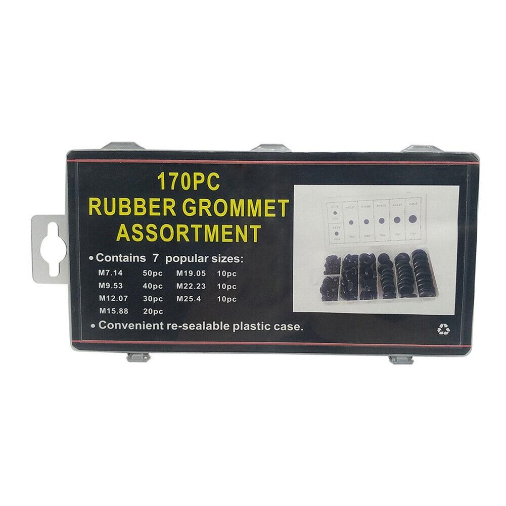 High Quality Rubber Grommet Protective Coil Set for Car Wire 200pcs