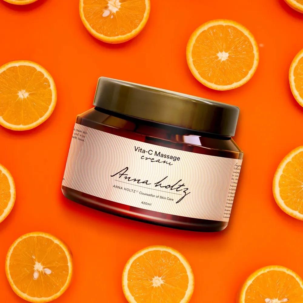 

Vitamin C Massage Cream 420ml Large Size, Dull Skin, Pigmentation, Nourishing, Moisturizing, Skin Care