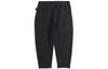 Knitted Sweatpants Men's Black Moderate Harem Pants AR1563-010