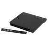 USB 3.0 External Enclosure for 12.7mm SATA DVD CD BD Drive Player One Cable Case