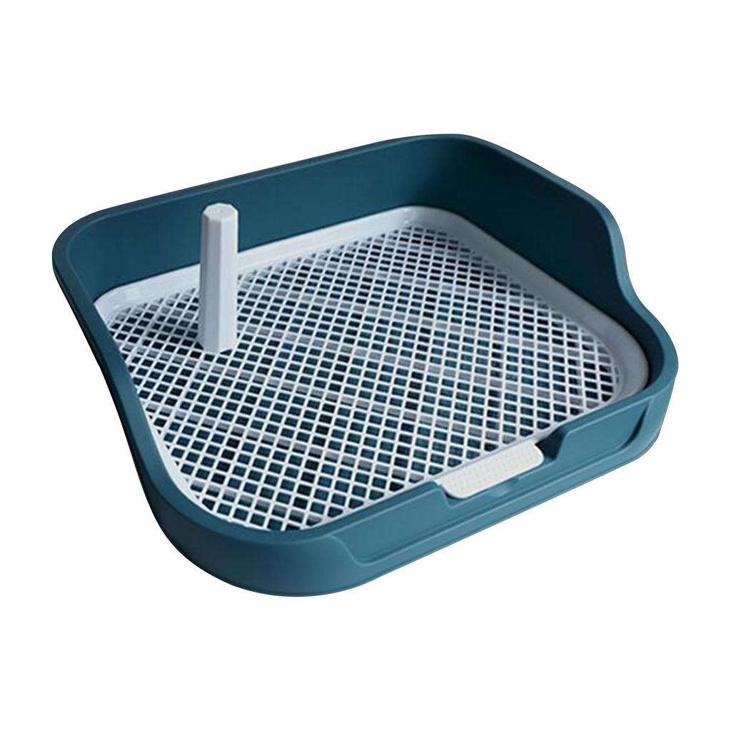 Dog Potty Pad Reusable Indoor Open Top Entry Dog Litter Pan Mesh Grids Toilet for Indoor Bunny Small and Medium Dogs Porch Puppy