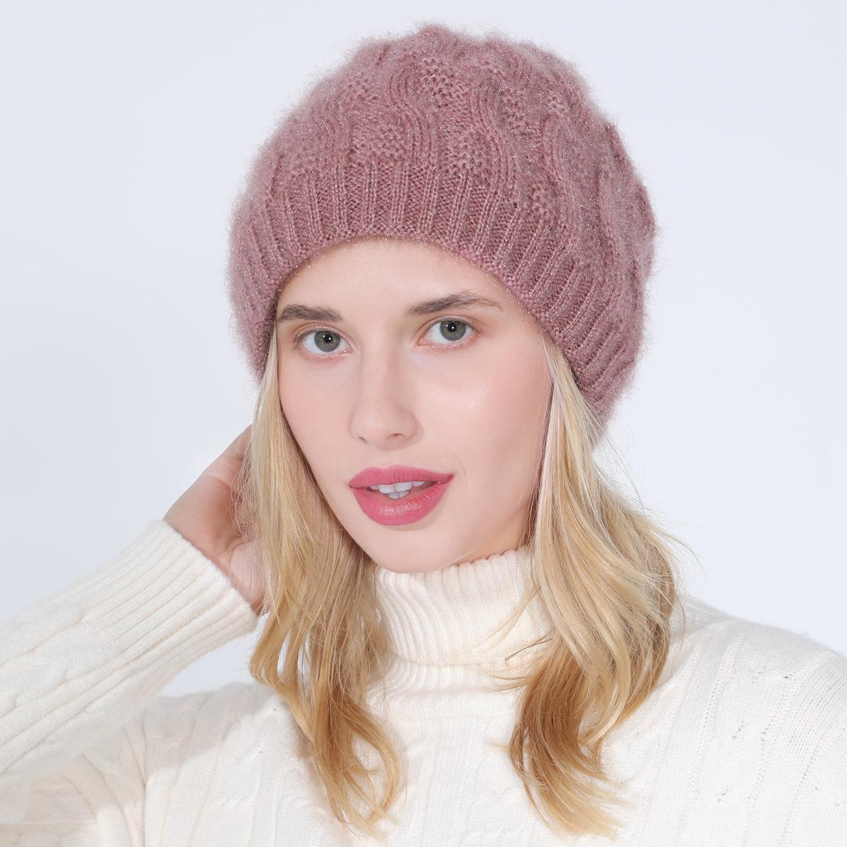 

Оптовая продажа, осенне-зимняя теплая вязаная шапка для женщин плюс флисовые шапочки Skullies, уличные женские ветрозащитные термозимние шапки