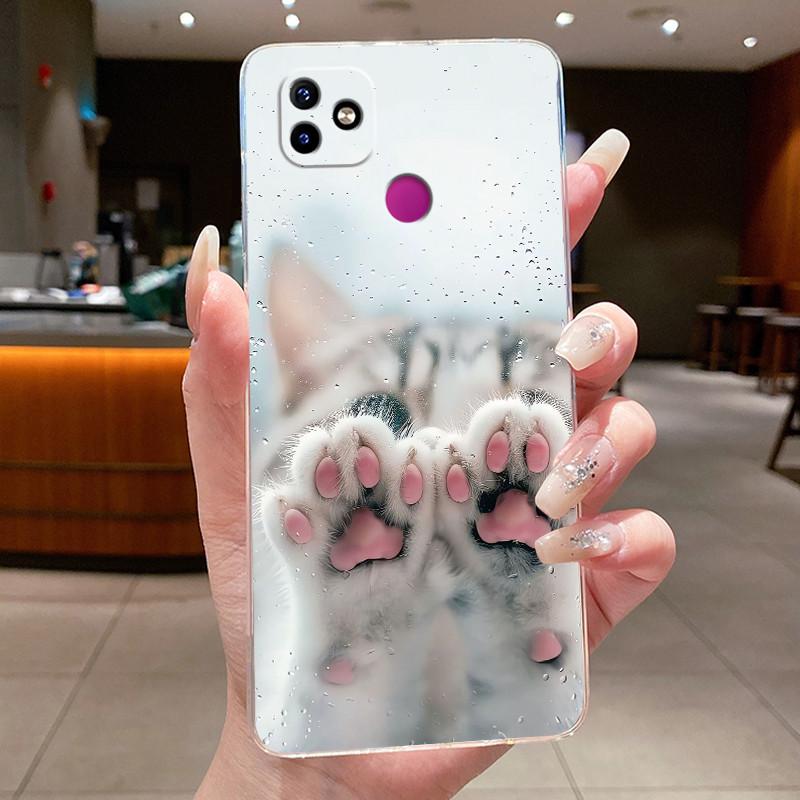 Casing For Itel Vision 1 / P36 Play L6005 / Vision 1 Plus / P36 Pro W6501 Cute Cool Dragon Boys Girls Soft Silicone Phone Case