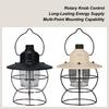 Vintage Lantern 3 Modes Retro LED Lantern Outdoor Atmosphere Light for Yard Outdoor Hiking Mountain Climbing Camping Garden