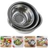 Stainless Steel Soup Pot Food Grade Salad Mixer Basin  Kitchen Cooking Tools