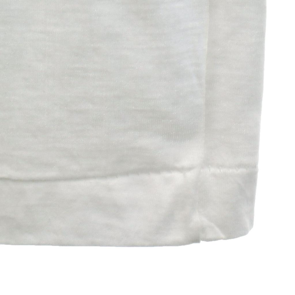 MICKEY UNLIMITED Short Sleeve T-shirt F White Men's Used