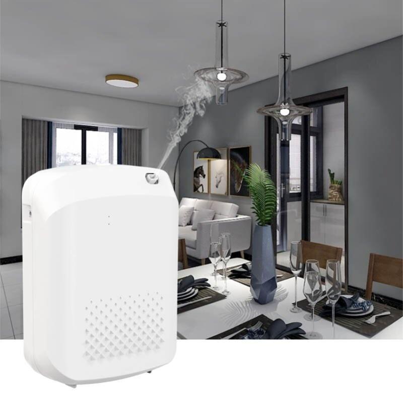 400ml Smart Bluetooth Fragrance Machine Electric Aroma Essential Oil Diffuser For Home Hotel 100-240V White UK Plug