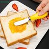 Ceramic Handle 304 Stainless Steel Cheese Knife Butter Bread Jam Cream Spatula Cake Scraper