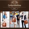 Genuine Leather Large Capacity Handbag for Oily Skin - Fashionable Crossbody and Shoulder Bucket Bag