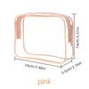 12-Piece Clear PVC Zipper Pouches Fashion Portable Makeup Storage Bags for Women Travel Organizing Toiletries Large