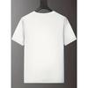 European size Round Neck Short Sleeve T-Shirt: Streetwear Trendy Art Style with Lettering Casual Comfortable Summer Tees for Men