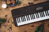 YAMAHA Portable Keyboard 61 Keys Dark Walnut Style Equipped with Convenient Lesson Functions and Touch Response PSR-E360DW