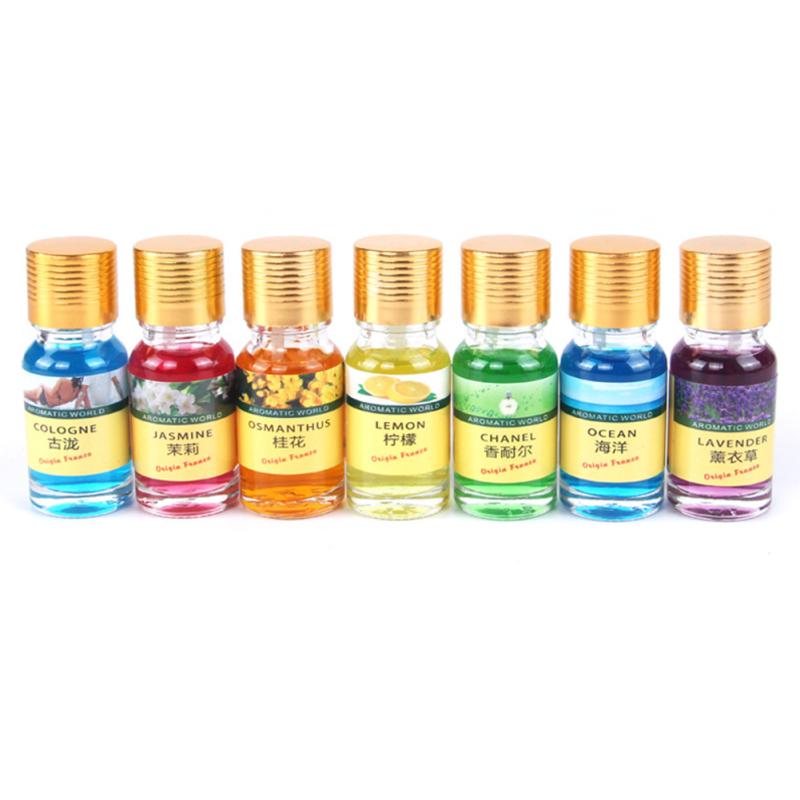 10ml tekutý barevný parfémový doplněk pro vonnou lampu do auta