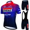 Heren Wielerkleding Set Quick Step Kleding 2026 Fietsen Kleding Zomer Fiets Jersey Fietsjas Man Lente Korte Broek Koersbroek
