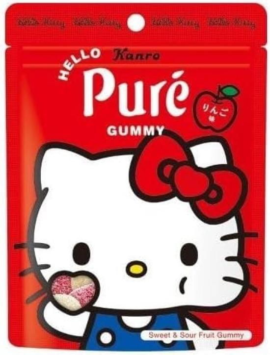 

Kanro Puree Gummy x Hello Kitty Apple Flavor 56g x 12 pieces