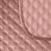 VELVI Dekorativer Bettüberwurf - Puderrosa - 170x210cm