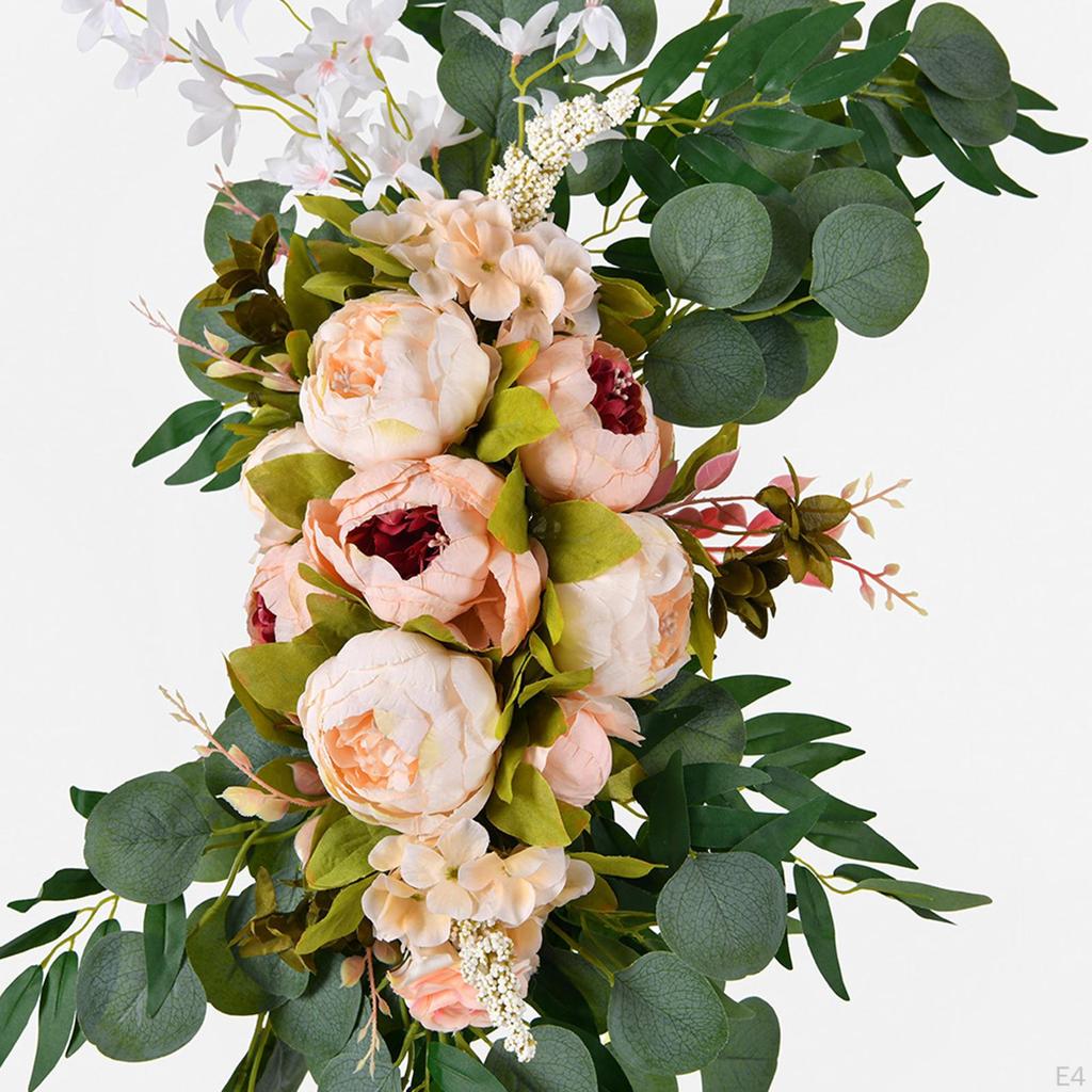Künstlicher Hochzeitsbogen Blumen Blumengirlanden für Schlafzimmer Wohnzimmer Party Dekoration