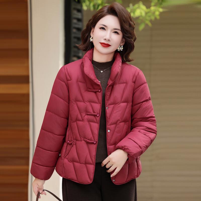 Xiaofu Petite Mom's Short Winter Padded Jacket