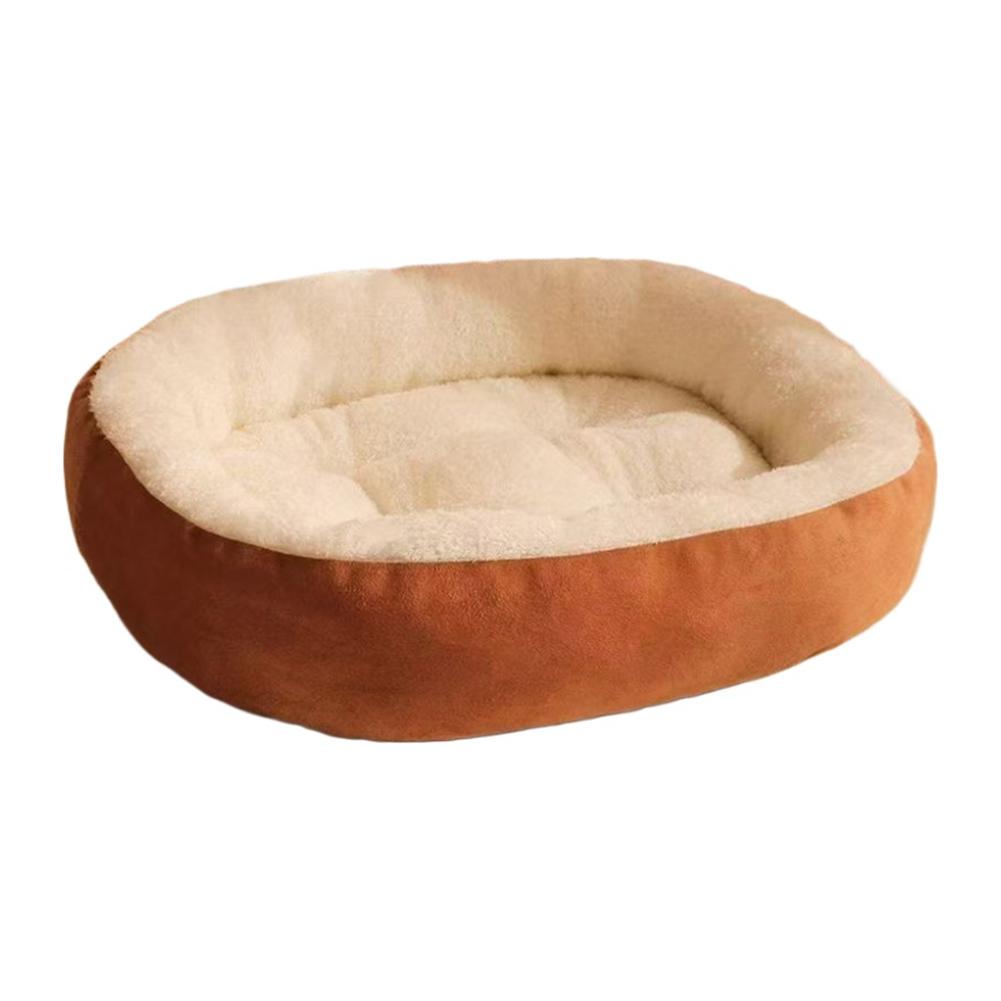 Thick Plush Pet Bed Warm Dog Cat Nest Mat Thickened Cozy Pet Sleeping Cushion for Small Medium Large Dogs Cats