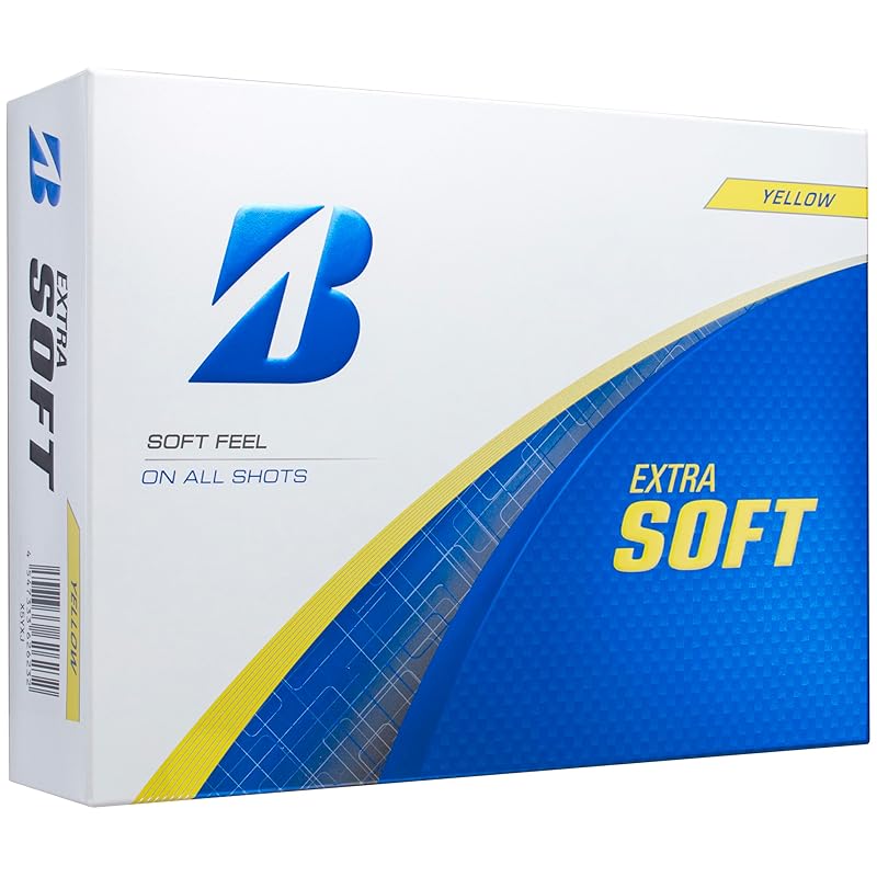 

BRIDGESTONE golf ball EXTRA SOFT 2025 model Contains 12 balls yellow X5YXJ