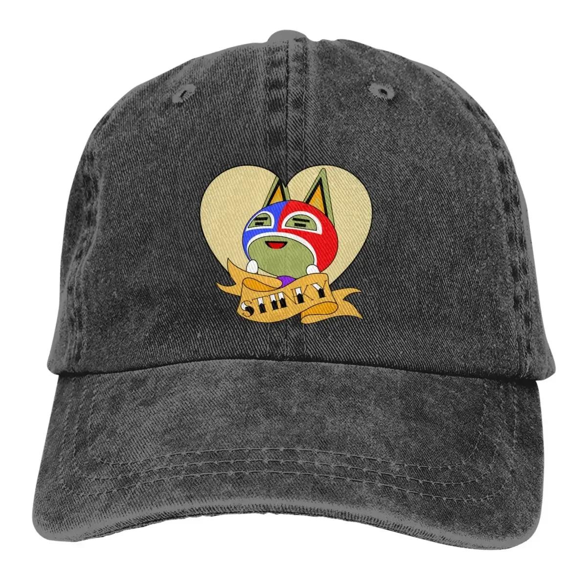 

Stinky Heart Baseball Caps Peaked Cap Timmy Game Sun Shade Cowboy Hats for Men Trucker Dad Hat Adjustable шампанского