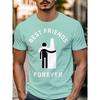 Cross-border Street-style Men's Short-sleeve Personalized Color Pattern Printed Summer Short-sleeve T-shirt