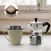 Filter Coffee Folding Portable Hand Brewed Coffee Filter Coffee Dripper Cone for Drip Coffee and Tea with Stainless Steel Holder