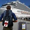 PVC Ship Ticket Card Sleeve Waterproof Cruise Luggage Tag Holders Durable Suitcase Label Holder Clear Cruise Tags Luggage Tags